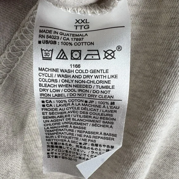 Banana Republic Men's Shirt NWT Size 2XL Oatmeal Heather Signature - Picture 10 of 10